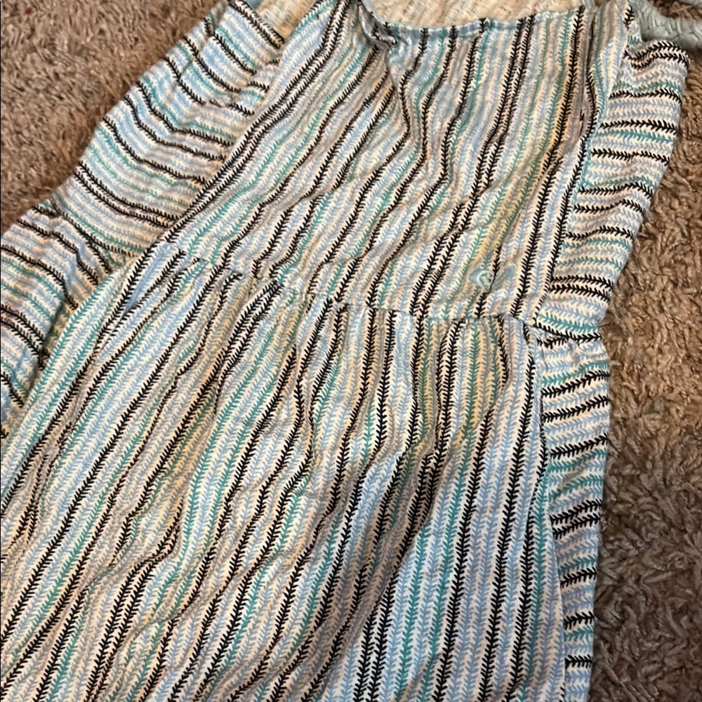Striped Sleeveless Dress